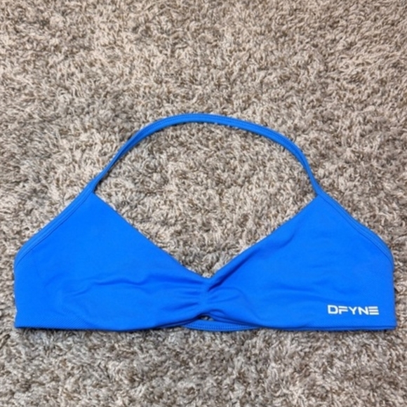 Dfyne Other - DFYNE Impact Medium Blue Sports Bra